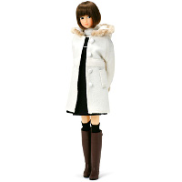 momoko 冬のバス停