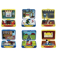 SNOOPY&WOODSTOCK Little Lunchbox Museum 全6種