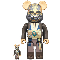 BE@RBRICK Jack Sparrow 100％ & 400％ Pirates of the Caribbean Dead men tell no tales Ver