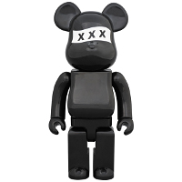 BE@RBRICK GOD SELECTION XXX 400％ BLACK
