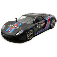 1:18 ポルシェ 918 スパイダー バイザッハ パッケージ ブラック / マルティニ