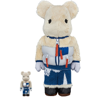 ベアブリック BE@RBRICK sacai 100％ & 400％