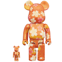BE@RBRICK 千代紙 100％ ＆ 400％