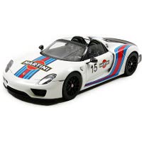 1:18 ポルシェ 918 スパイダー バイザッハ パッケージ ホワイト / マルティニ