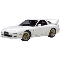 1:18 マツダ アンフィニ RX-7 FD3S チューンド バージョン ピュアホワイト