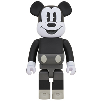 BE@RBRICK MICKEY MOUSE B&W Ver 1000％