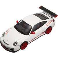 1:18 ポルシェ 911 997 GT3RS 3.8 ホワイト / レッドストライプ