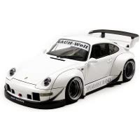 1:18 RWB 993 ホワイト / ガンメタ ホイール