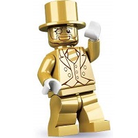 LEGO 71001 ミニフィギュアシリーズ10 Mr. GOLD