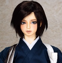 SD スーパードルフィー 男の子沖田総司 稽古着姿