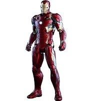 ムービー マスターピース DIECAST シビル ウォー アイアンマン マーク46