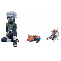 G.E.M.シリーズ 外伝！ NARUTO ナルト 疾風伝 はたけカカシと忍犬セット