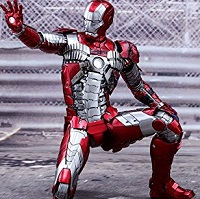 ムービー マスターピース DIECAST アイアンマン2 1/6 アイアンマン マーク5