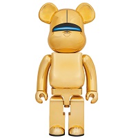 BE@RBRICK 1000％ SORAYAMA SEXY ROBOT GOLD