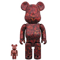 BE@RBRICK M mika ninagawa LEATHER ROSE 100％ & 400％