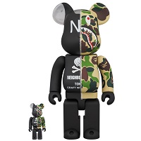 BE@RBRICK A BATHING APE × NEIGHBORHOOD 100％ & 400％