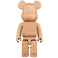 BE@RBRICK カリモク 杢 メープル 400％