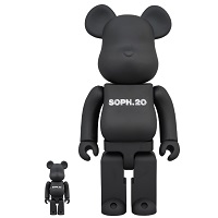 BE@RBRICK SOPH. 20th ANNIV 100％ & 400％