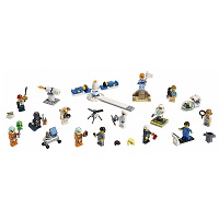 LEGO 60230 ミニフィグセット 宇宙探査隊と開発者たち