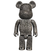BE@RBRICK ROYAL SELANGOR ARABESQUE BLACK 1000%