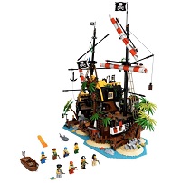 LEGO 21322 赤ひげ船長の海賊島