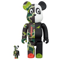 BE@RBRICK atmos × STAPLE #3 100％ & 400％
