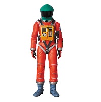 MAFEX SPACE SUIT GREEN HELMET & ORANGE SUIT