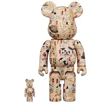BE@RBRICK 歌川国芳 猫飼好五十三疋 100％ & 400％