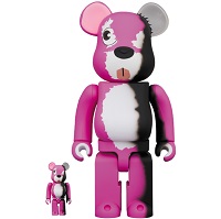BE@RBRICK Breaking Bad Pink Bear 100％ & 400％