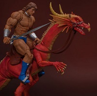 アクションフィギュア アックス=バトラー ＆ レッドドラゴン セット