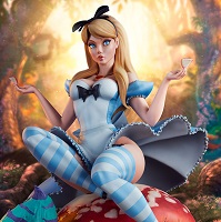 フェアリーテイル ファンタジー スタチュー 不思議の国のアリス by j スコット キャンベル