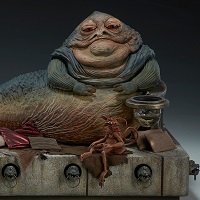 スター ウォーズ 1/6スケールフィギュア スカム ＆ ヴィラニー オブ スター ウォーズ ジャバ ザ ハット 玉座付き