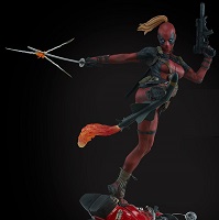 マーベル コミック プレミアム フォーマット フィギュア レディ デッドプール