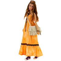 momoko Ethnic Flower Suntan Ver