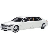 1:18 メルセデス マイバッハ S 600 プルマン ホワイト