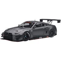 1:18 日産 GT-R NISMO GT3 ダーク マット グレー