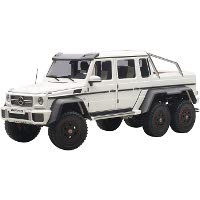 1:18 メルセデス ベンツ G63 AMG 6×6 マット ホワイト