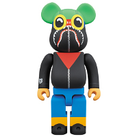 BE@RBRICK 400％ A BATHING APE × HEBRU BRANTLEY × SOCIAL STATUS