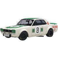 1:18 日産 スカイライン GT-R KPGC10 レースカー 1971 #8 日本グランプリ2位長谷見昌弘