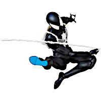 マフェックス No.147 MAFEX SPIDER-MAN BLACK COSTUME COMIC Ver.