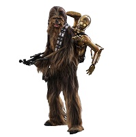 ムービー・マスターピース STAR WARS EP5 チューバッカ＆C-3PO 分解