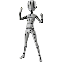S.H.Figuarts ボディくん 杉森建 Edition ワイヤーフレーム Gray Color Ver.
