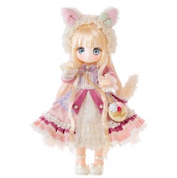 Primrose × SugarCups ショコラーラ Strawberry Milk Cat