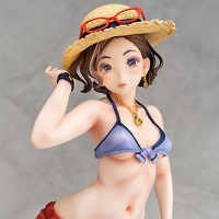 岸見栄子 営業先でムチッと海水浴ver.