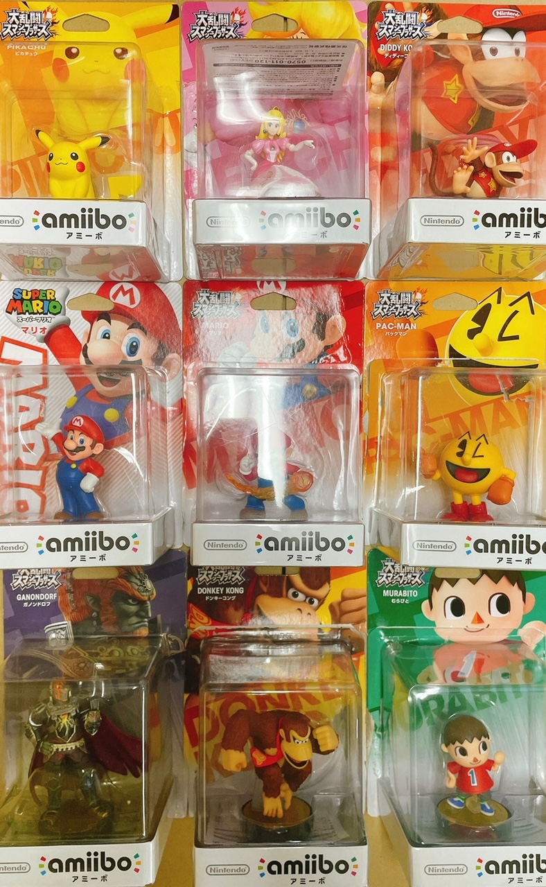 おもちゃ 出張買取 東京 amiibo マリオ ポケモン ゼルダ