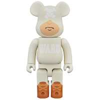BE@RBRICK TOKYO TRIBE WARU 400％ WHITE