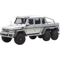 1:18 メルセデス ベンツ G63 AMG 6×6 シルバー