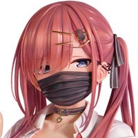 なな枕 ピアスを見せてくれる赤髪ギャルちゃん マスクver.