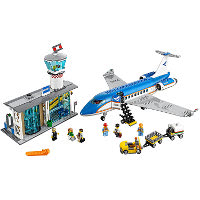 LEGO 60104 空港ターミナルと旅客機