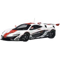 1:18 マクラーレン P1 GTR ホワイト / レッド